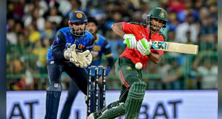ශ්‍රී ලංකාවට එරෙහි තෙවැනි T20 තරගයේ ජය බංග්ලාදේශයට